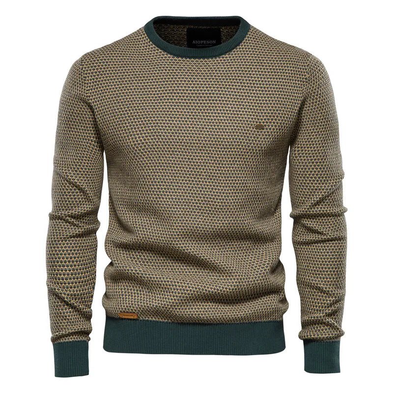 Steinmann Herre sweater med rhombus mønster