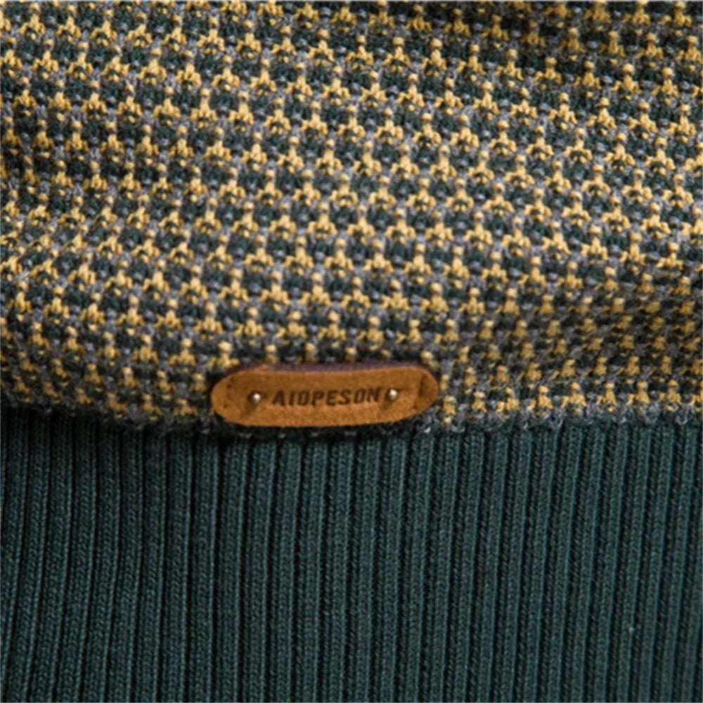 Steinmann Herre sweater med rhombus mønster